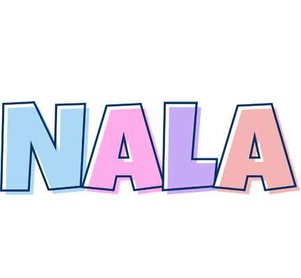 Nala pastel logo