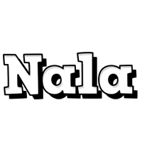 Nala snowing logo