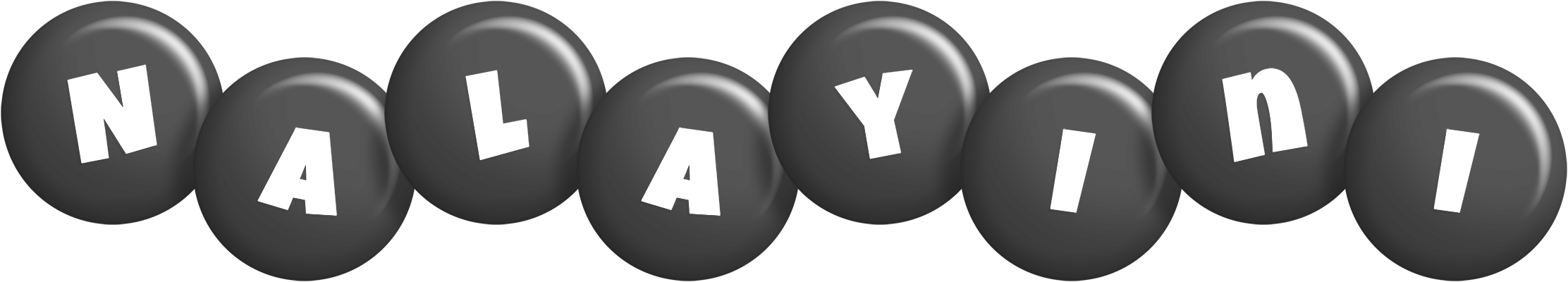 Nalayini candy-black logo