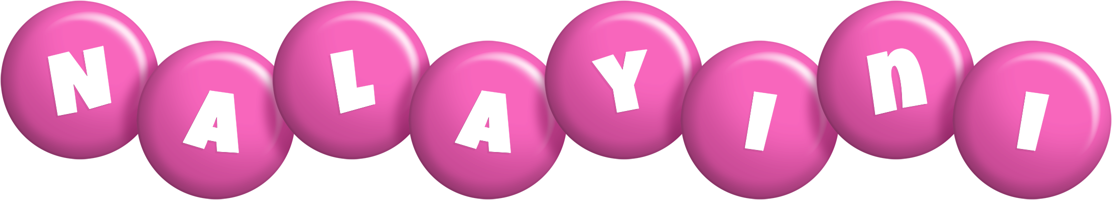 Nalayini candy-pink logo