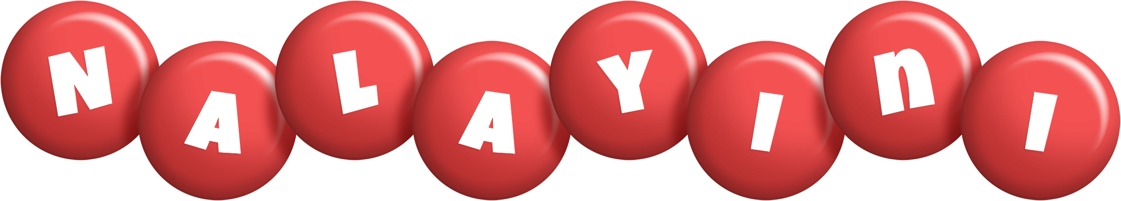 Nalayini candy-red logo