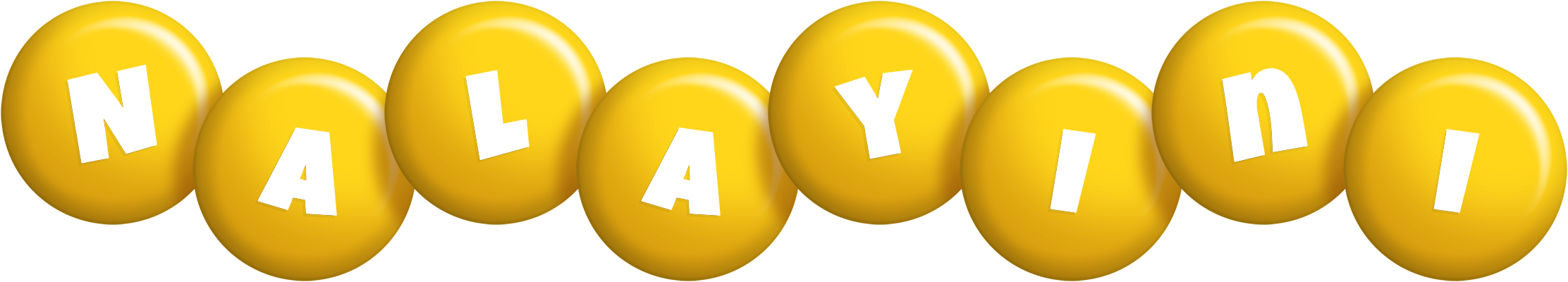 Nalayini candy-yellow logo