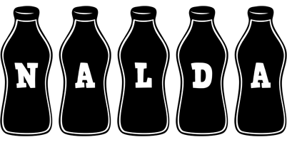 Nalda bottle logo