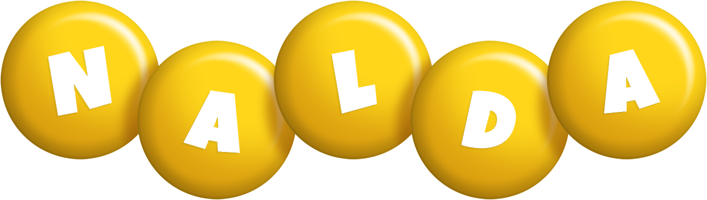 Nalda candy-yellow logo
