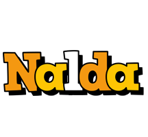 Nalda cartoon logo