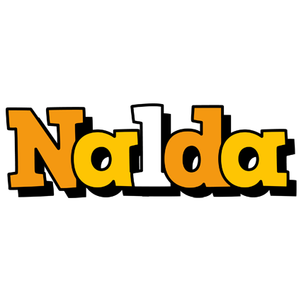 Nalda cartoon logo
