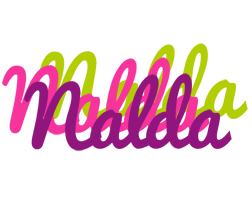 Nalda flowers logo