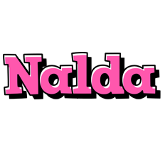 Nalda girlish logo