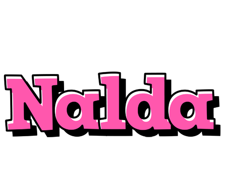 Nalda girlish logo
