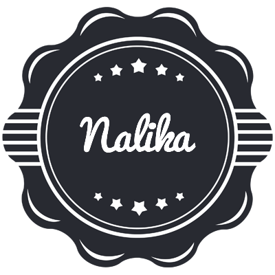Nalika badge logo