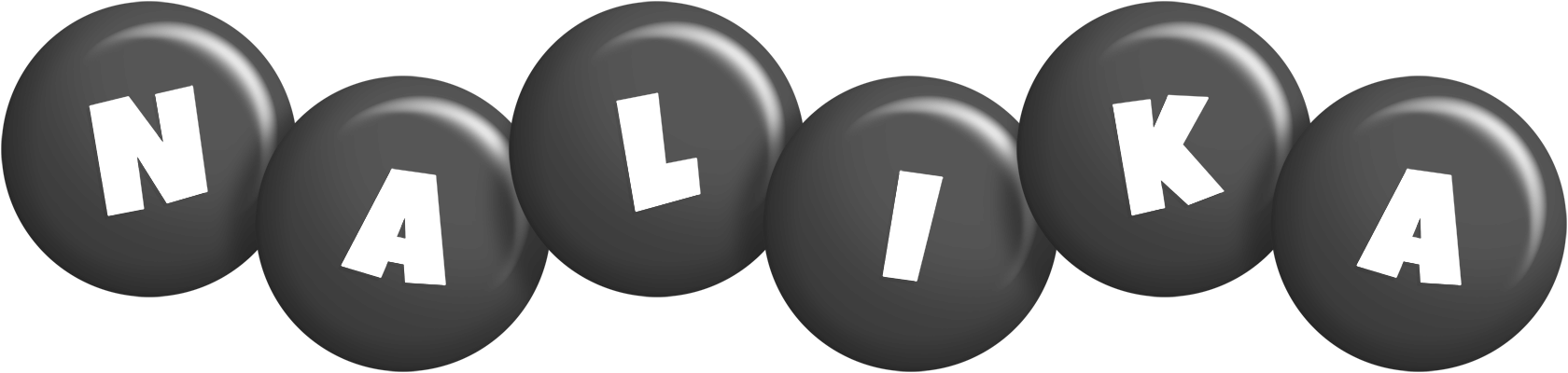 Nalika candy-black logo