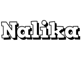 Nalika snowing logo