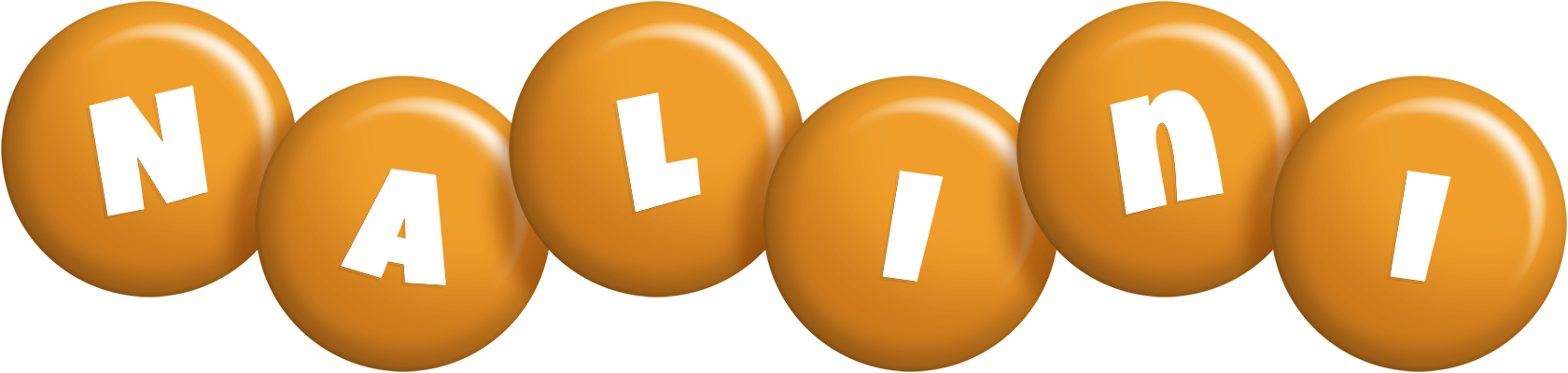 Nalini candy-orange logo
