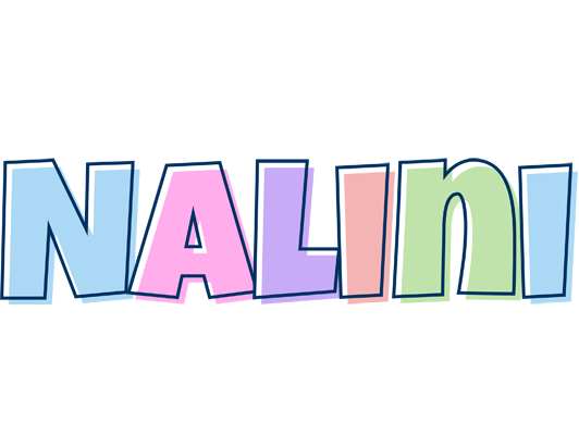 Nalini pastel logo