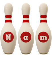 Nam bowling-pin logo