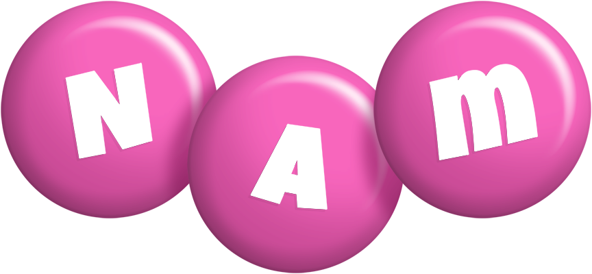 Nam candy-pink logo