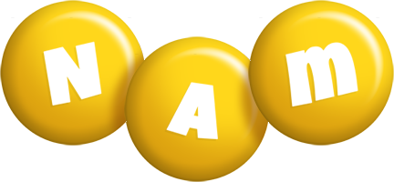 Nam candy-yellow logo