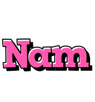 Nam girlish logo