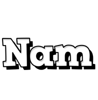 Nam snowing logo