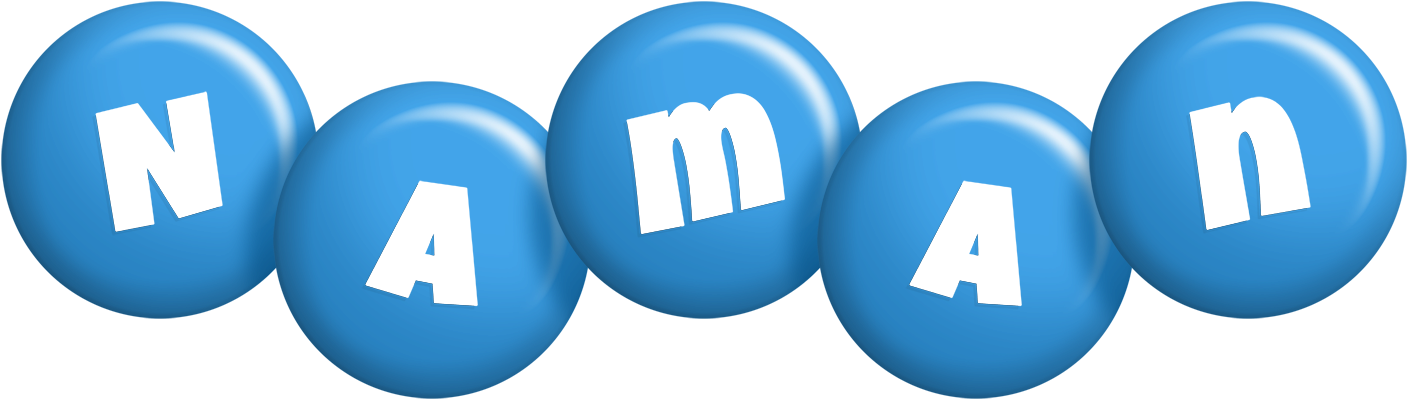 Naman candy-blue logo