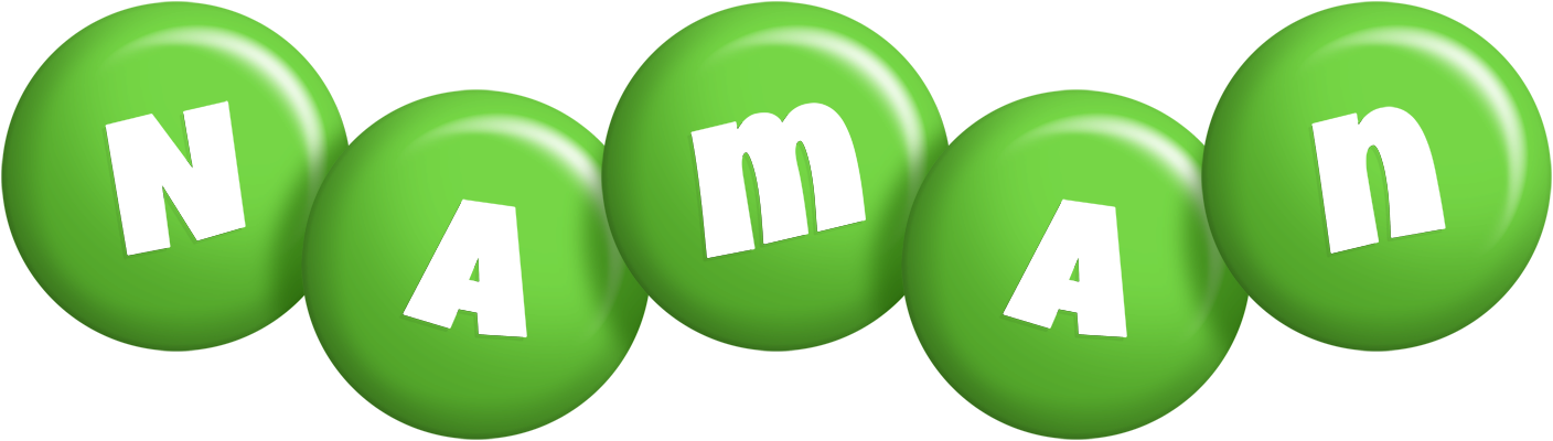 Naman candy-green logo