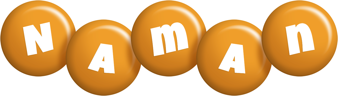 Naman candy-orange logo