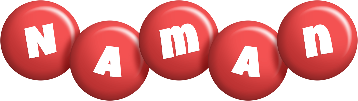 Naman candy-red logo