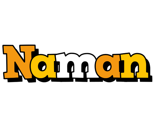 Naman cartoon logo