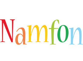 Namfon birthday logo