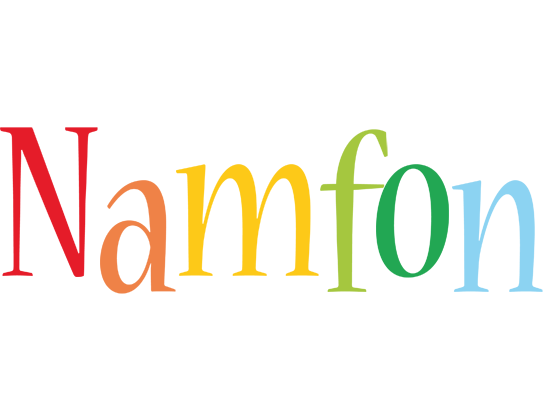 Namfon birthday logo