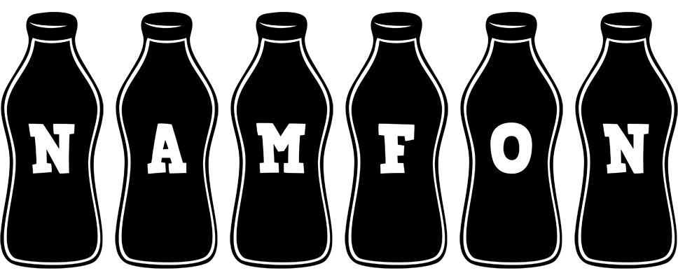Namfon bottle logo