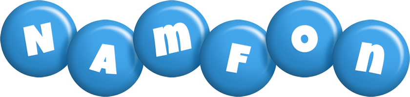 Namfon candy-blue logo