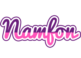 Namfon cheerful logo