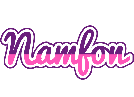 Namfon cheerful logo