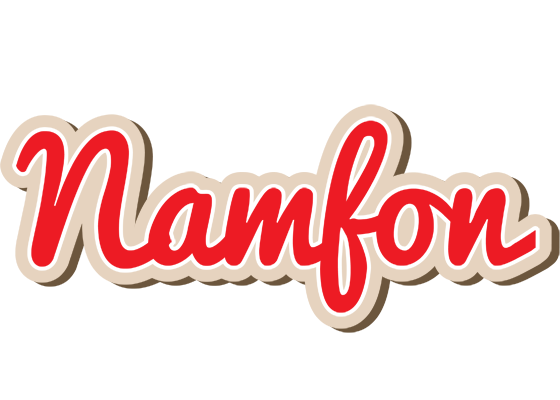 Namfon chocolate logo
