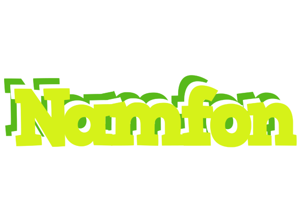 Namfon citrus logo