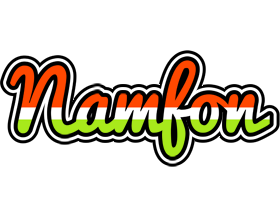 Namfon exotic logo