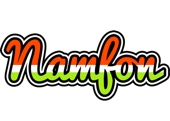 Namfon exotic logo