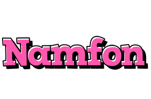 Namfon girlish logo