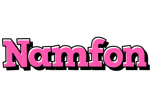 Namfon girlish logo