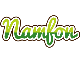 Namfon golfing logo