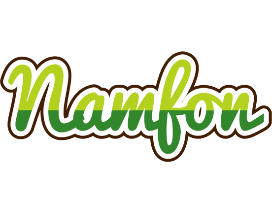 Namfon golfing logo
