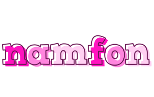 Namfon hello logo