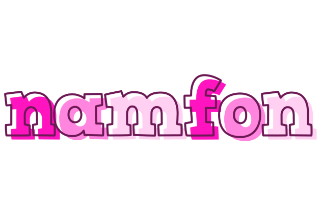 Namfon hello logo