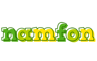 Namfon juice logo