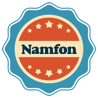 Namfon labels logo