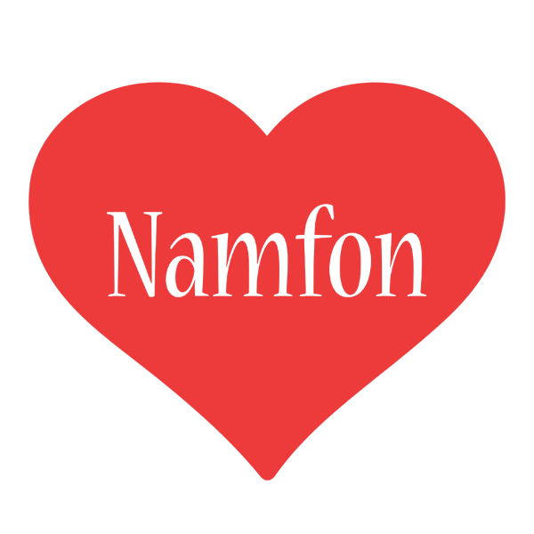 Namfon love logo