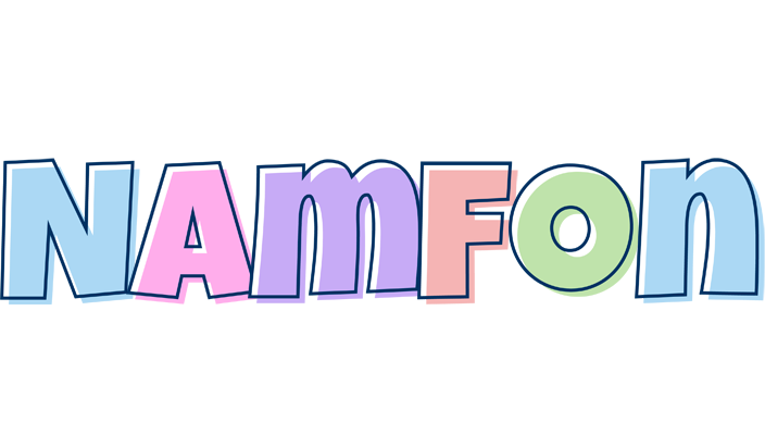 Namfon pastel logo