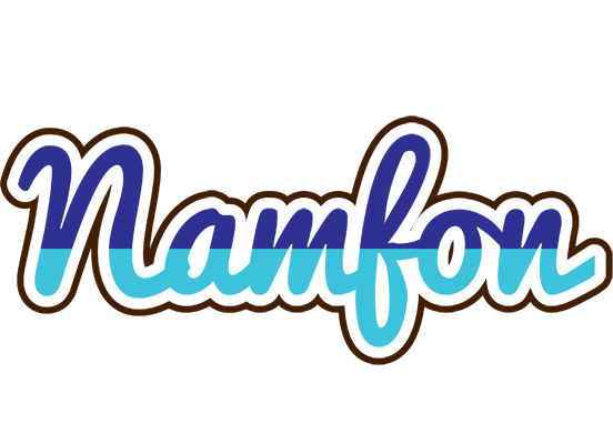 Namfon raining logo