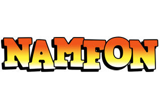 Namfon sunset logo